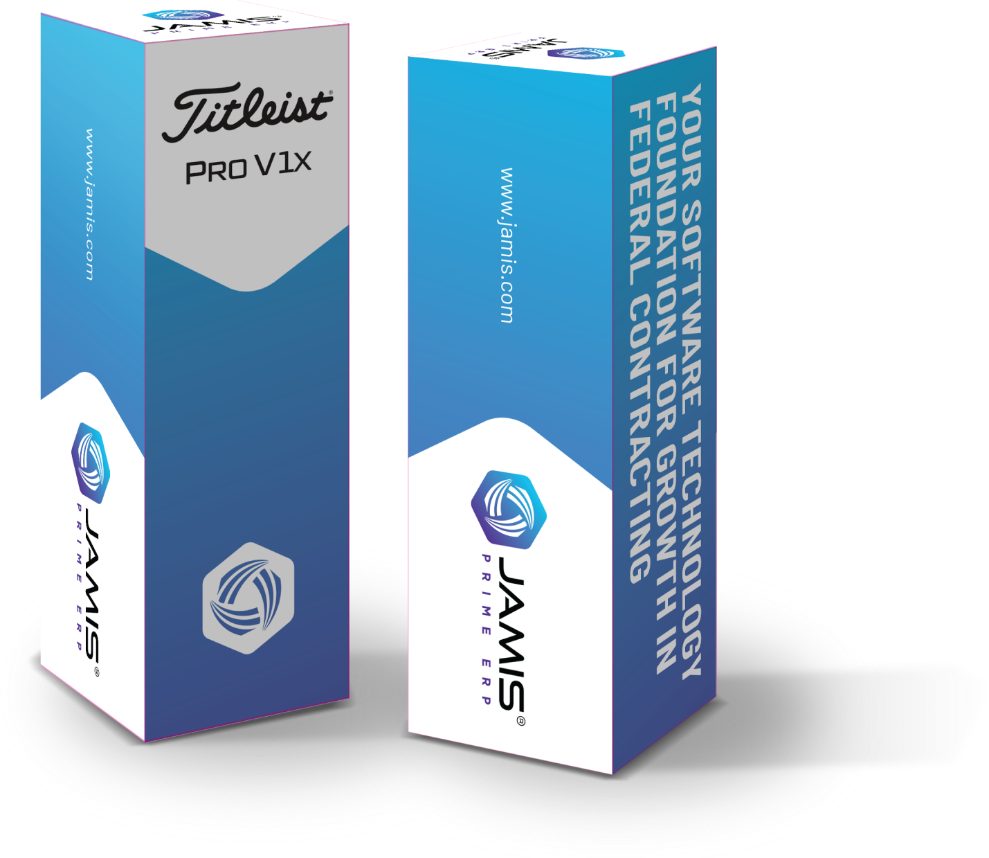 JAMIS Software golf ball sleeve design